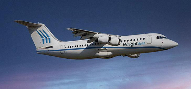 The Wright Spirit is a 100-passenger electric airliner that is designed for one-hour flights, equipped with four, megawatt-class motors. In 2023, the aircraft began flight testing with one all-electric propulsor. Testing with two all-electric propulsors is planned for 2024 leading to the fully-electric aircraft by 2026. June 2023 (Photo courtesy Wright Electric) Posted for media use